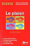 Le plaisir - Th�me de culture g�n�rale 2013 Pr�pas HEC