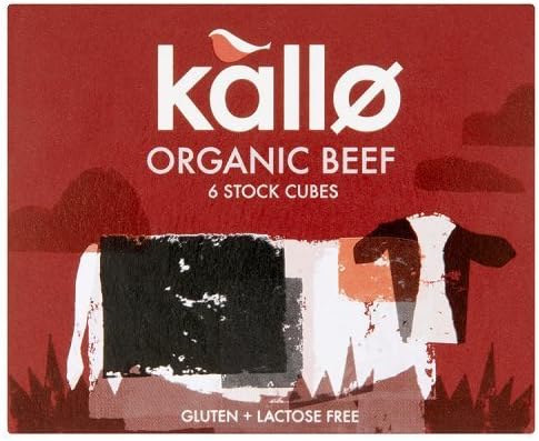 Kallo Organic Beef Stock Cubes 66g by KALLO FOODS