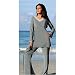 Deep Gray Moss Crepe Set (Petite, Tall & Misses Sizes XS-3X)