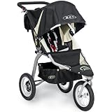BOB Revolution 12″ Aluminum Wheel Stroller in Black