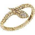 Pola's Gold Snake Bracelet