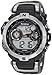 Armitron Men's 408231RDGY Silver-Tone and Black Chronograph Digital Sport Watch