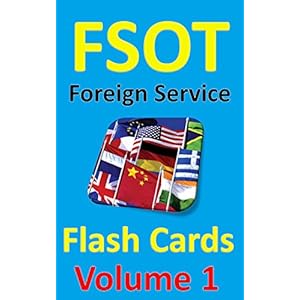 FSOT Flash Cards: Foreign Service Officer Test Prep, Volume 1