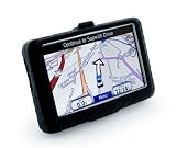 Tuff-Luv Slim&Lite Silicone skin case cover for ( Garmin Nuvi Widescreen 200W 250W 205W(T) 215W GPS (Black)