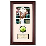 Venus Williams Shadowbox with Autographed Tennis Ball - Wimbledon Champion