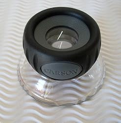 Carson Optical Lumiloupe 15X Power Magnifier