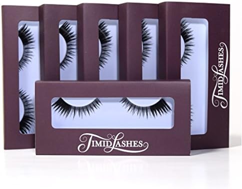 Katya by Timid Lashes | Six-Pack Premium Quality False Eyelashes