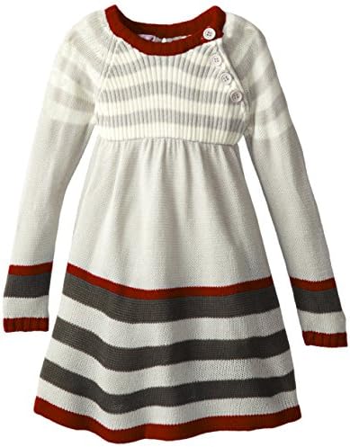 Pink Angel Little Girls' Button Neck Dress