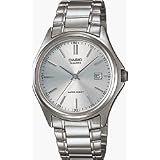 Casio Mens Classic Silver Watch with Date (WI3346) by Casio
