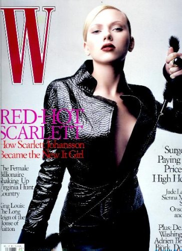 W Magazine - August 2004 - Scarlett Johansson (Volume 33 Issue 8)
