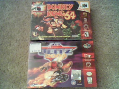 Donkey Kong 64/NFL Blitz 2000 Combo Version (Nintendo N64 Version)