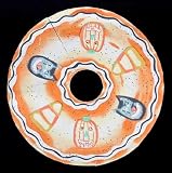 Vintage Look Folk Art Mini Painted Halloween Tree Skirt