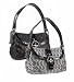 Gator Trimmed Petite Buckled Handbag