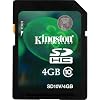 Kingston 4GB SDHC Memory Card Class 10
