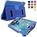 iPad Mini 4 Leather Case in Electric Blue