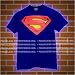 SUPERMAN RETURNS Navy T-Shirt
