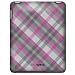 Speck Products Apple iPad Fitted Case in Classic Plaid (Pink and Gray), IPAD-FTD-A02A020