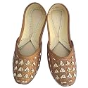 Indian Punjabi Jutti Or Shoes Designer Look For women ,US 9 / AUS 7.5 / UK 6.5 / Europe 40 (Free Shipping, No Minimum Purchase)