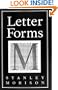 Letter Forms (Typophile Chap Books, 45.)