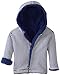 Magnificent Baby Baby Boys' Magnetic Smart Little Bear Fleece Hooded Jacket, Blueberry, 12-18 Months