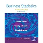 Business Statistics: First Course and Student CD (4th Edition) by David M. Levine, Timothy C. Krehbiel, and Mark L. Berenson