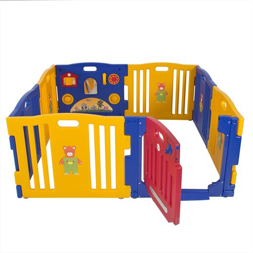 Baby Kids Playpen 8 Panel Play Center   Safety Yard Pen