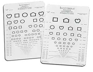 Amazon.com: LEA Symbols Near Vision Pocket Eye Chart: Health &amp; Personal Care
