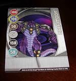 BAKUGAN SEASON 2 NEW LOOSE METAL GATE CARD HALF MOON 2/48Q