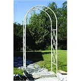 Achla Designs Wrought Iron Lattice Outdoor Garden Arbor I by Ewins