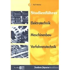 Studienf�hrer, Elektrotechnik, Maschinenbau, Verfahrenstechnik