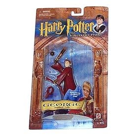 Harry Potter Figures - George playing Quidditch