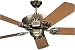 Craftmade Ceiling Fans Cordova Model CV52AB in Antique Brass. Indoor fan.