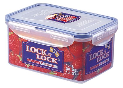 ISI HPL815D Vorratsdose 1,10l recht. Lock&Lock, 179x127x88mm