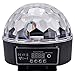 HOSL Super Wonderful LED RGB Crystal Magic Ball Effect light DMX Disco DJ Stage Lighting Great for Stage, Disco, Club, Party, DJ, KTV, Bar, Hotel, Home, Christmas, PartyWedding, Entertainment, Shows, Theme Park and Decoration Place