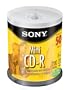 Sony Mini CD-R 22-Min 200 MB Spindle (50-Pack)