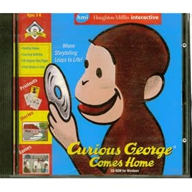 Click here to buy Curious George Comes Home CD ROM Ages 3-6 by Houghton Mifflin.
