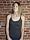 Embroidered Aum (Om) Triblend Racerback Tank Top