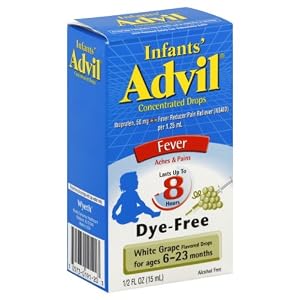 Advil Infants Concentrated Drops White Grape -- 0.5 fl oz