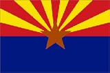 Arizona State Flag Nylon 3 ft. x 5 ft. 51DDKNF31YL. SL160 Arizona State Flag Nylon 3 ft. x 5 ft.