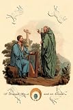 Art Poster, A British Bard and Ovate - 18.75 x 27.5