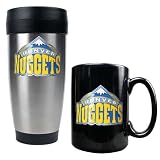 Nuggets adidas NBA Long Sleeve Logo Tee - Women