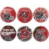 Tampa Bay Buccaneers 6-Pack Team Buttons