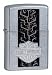 Zippo Harley-Davidson Tracks Lighter (Silver, 5 1/2 x 3 1/2 cm)