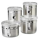Stainless Steel 4-pc. Canister Set
