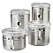 Stainless Steel 4-pc. Canister Set