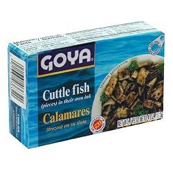 Goya Calamares En Su Tinta Picante, 4-Ounce Units (Pack of 25)