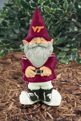 Virginia Tech University Hokies Yard Garden Gnome