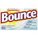 Bounce Fabric Softener Sheets, Free of Dyes and Perfumes, 120-Count Boxes (Pack of 3)
