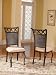 Thyme Antique Bronze with Black Highlights Dining Side Chair, 18-3/4" Seat Height - 2 pcs in 1 carton By Powell Furniture