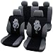 Produkt-Bild: Cartrend 79-4410-16K Sitzbezug Komplett-Set "Vision" silber, mit Dokunaht